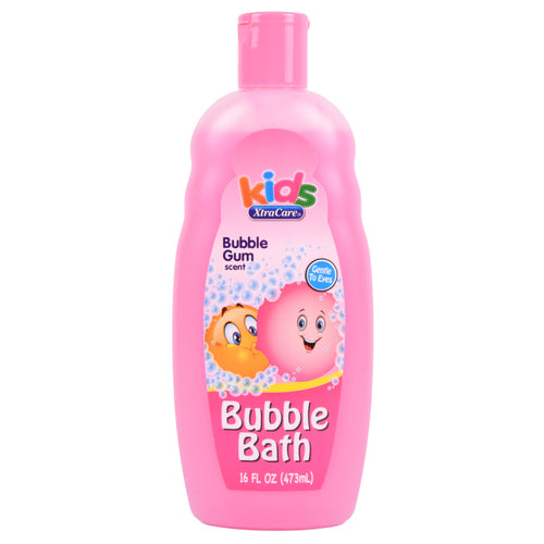 xtracare bubble bath bubble gum 16 oz -- 12 per case