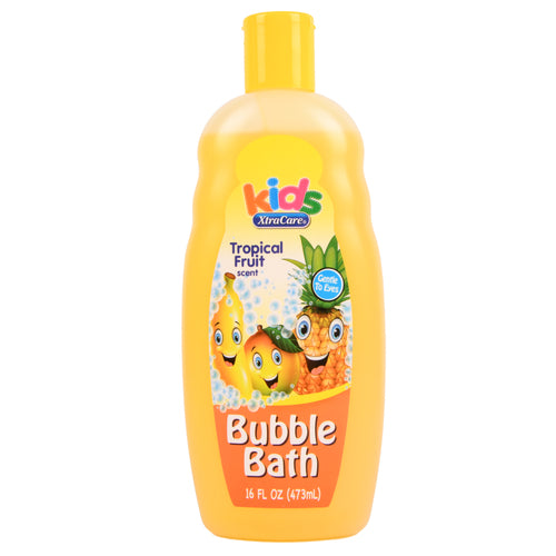 xtracare bubble bath tropical fruit 16 oz -- 12 per case