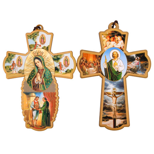 hanging religious decoration for car asst -- 12 per box