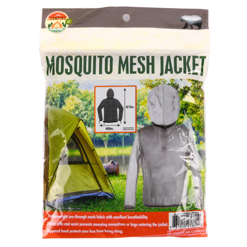 mesh mosquito jacket w face mask -- 12 per box