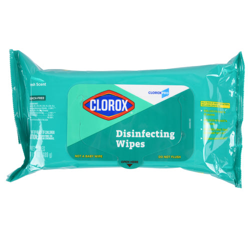 clorox disinfecting wipes fresh scent 70 ct -- 9 per case