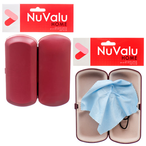 nuvalu eyeglass cases - 3 pack  -- 12 per box