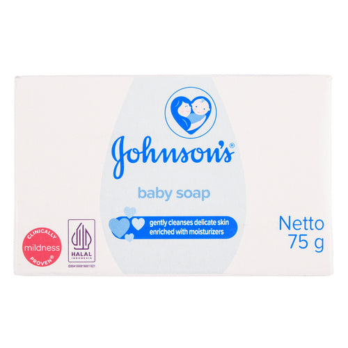 johnson s baby soap 75 gr -- 96 per case