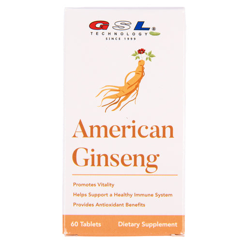 gsl ginseng 60 tablets -- 20 per case