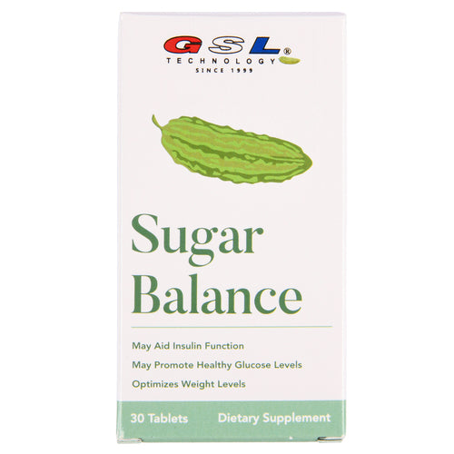 gsl sugar balance 30 tablets -- 20 per case