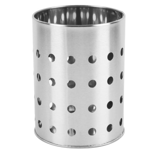 stainless steel utensil holder -- 24 per case