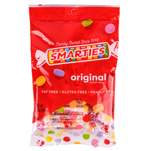 smarties candy rolls asst flavor 5 oz -- 12 per case