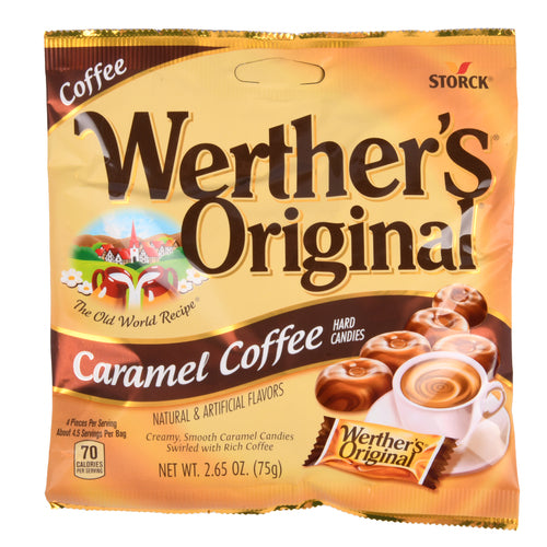 werther s original candy caramel coffee 2.65 oz -- 12 per case