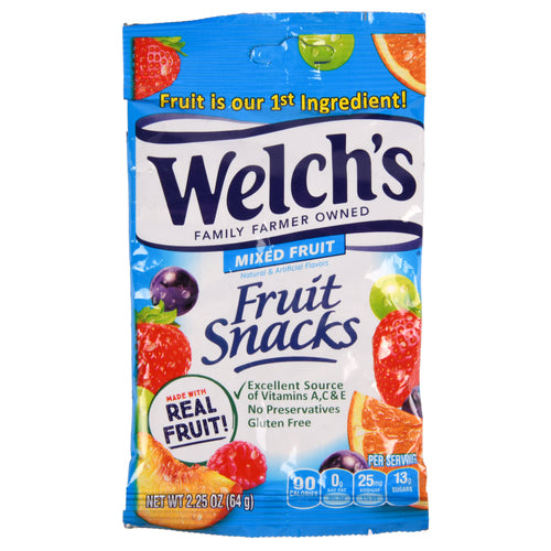 welch s fruit snack mixed fruit 2.25 oz -- 48 per case