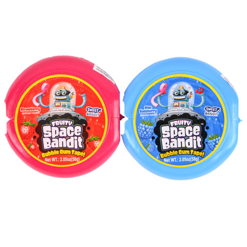 fruity bubble gum tape space bandit 2.05 oz disp -- 12 per box