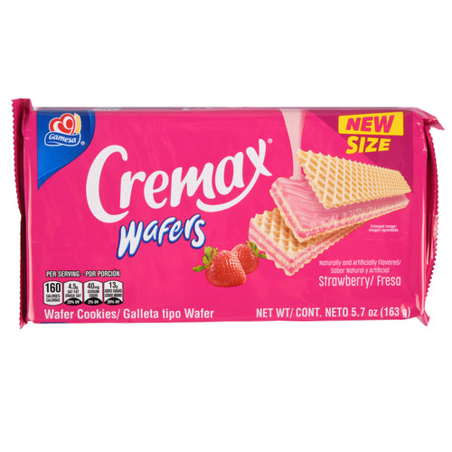 gamesa sugar wafers strawberry 5.7 oz -- 19 per case