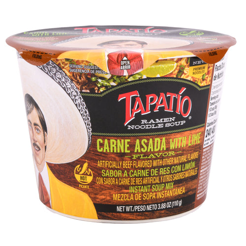 tapatio ramen bowl carne asada 3.8-oz -- 6 per case