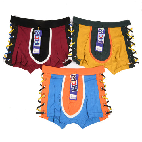 underwear men asst color design -- 10 per box