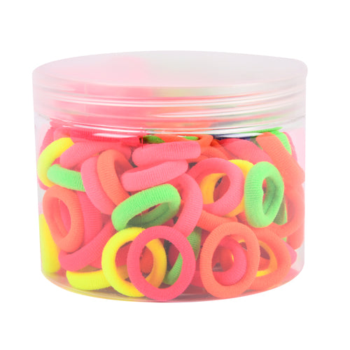 hair ties fluorescence colors asst -- 12 per box