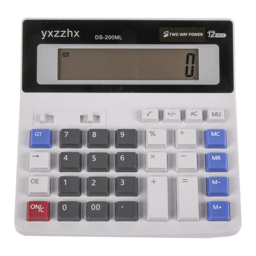 calculator 12 digit big disp -- 10 per box