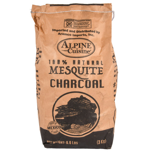 alpine cuisine mesquite charcoal 6.6 lb -- 1 per case