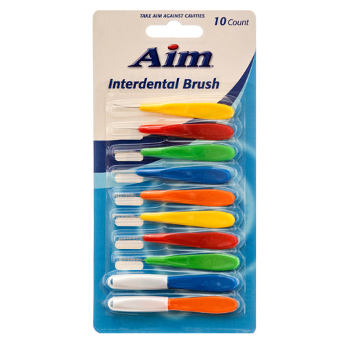 aim interdental brush 10ct -- 48 per case