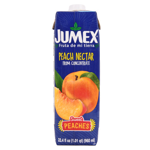 jumex tetra peach juice 32.4oz -- 12 per case