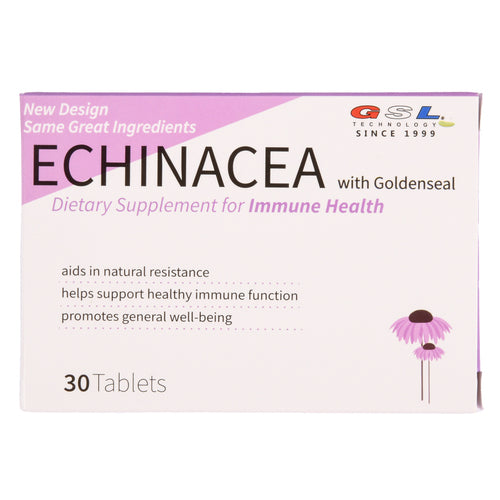 gsl echinacea w goldenseal 30 tablets -- 18 per case