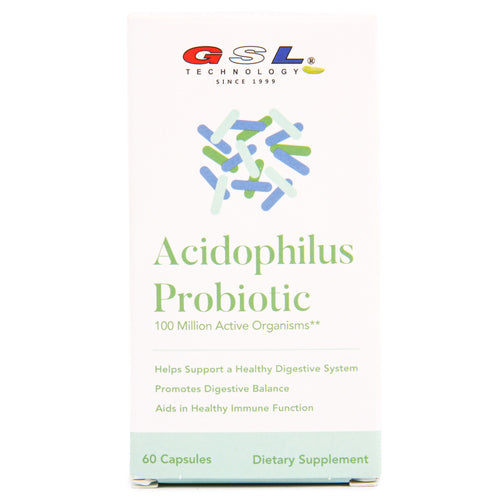 gsl probiotic 60 tablets -- 20 per case