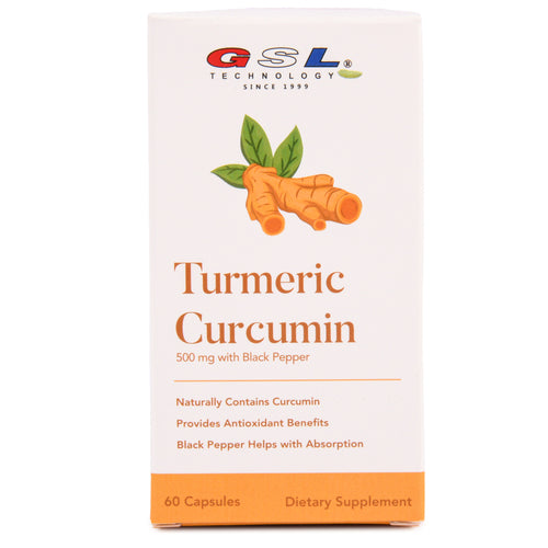 gsl tumeric 60 tablets -- 20 per case