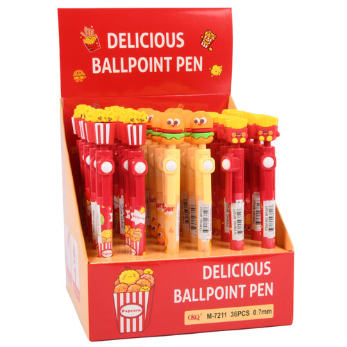 delicious ballpoint pen asst -- 36 per box