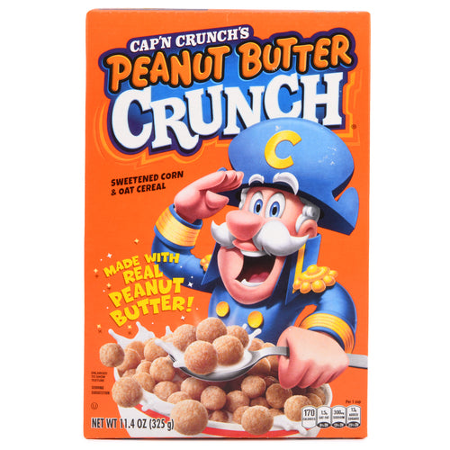 cap n crunch peanut butter cereal 11.4-oz -- 6 per case