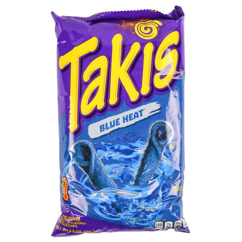 takis blue heat tortilla chips 9.9-oz -- 14 per case