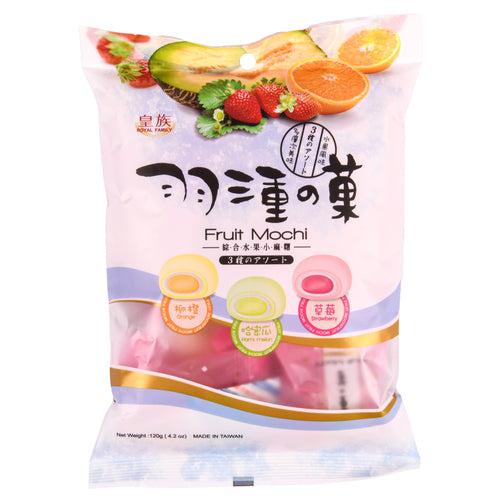 royal family fruit mochi 4.2-oz -- 12 per case