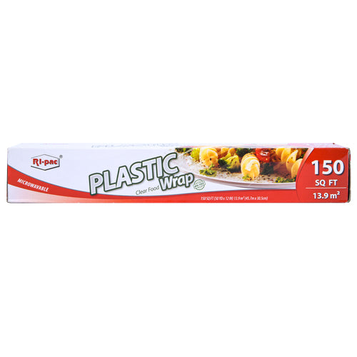 ri-pac plastic food wrap 150-ft -- 24 per case