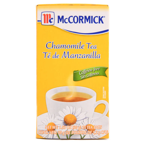 mccormick chamomile tea 25-ct -- 6 per case