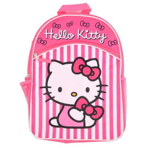 hello kitty backpack w front pocket 16 -- 6 per box