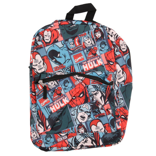 marvel comic strip backpack 16 -- 6 per box