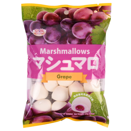 royal family marshmallows grape 3.5-oz -- 12 per case