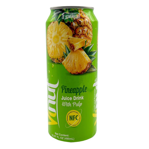 vinut pineapple juice w pulp 16.57oz -- 24 per case