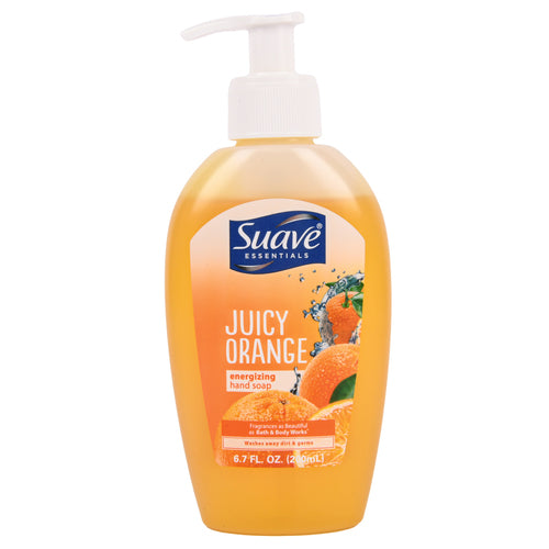 suave hand wash juicy orange scent 6.5 oz -- 24 per case