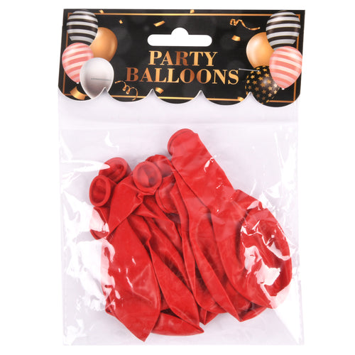 shangpin party balloons red -- 12 per box