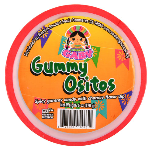 dulces gaby gummy ositos 170gr -- 24 per case