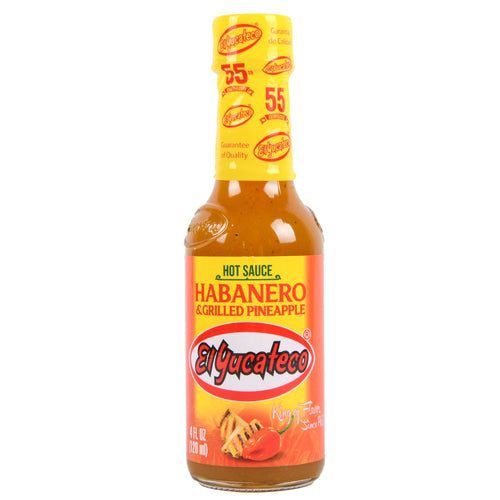 el yucateco habanero grilled pineapple 4 oz -- 6 per case