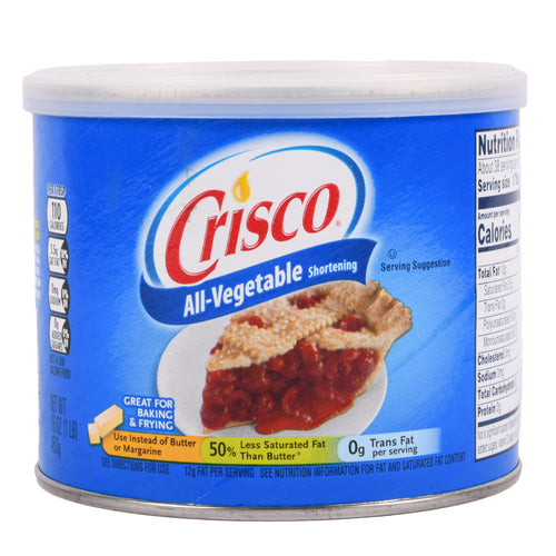 crisco all vegetable shortening 16-oz -- 12 per case