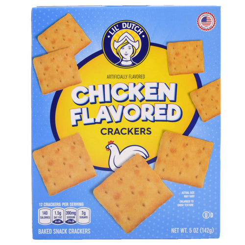 ldm chicken flavor crackers 5-oz -- 12 per case