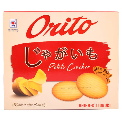 orito potato crackers 250gr -- 10 per case