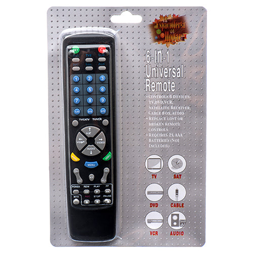 remote control - black - blister card packaging -- 24 per box