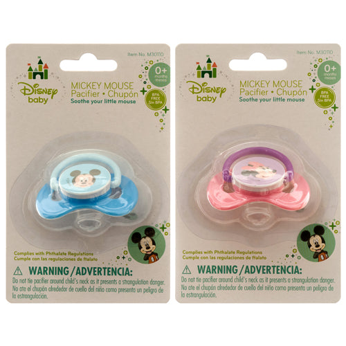 baby pacifier 1pc mickey mouse -- 12 per box