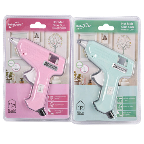 glue gun asst pastel color 20w -- 24 per box