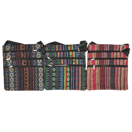 messanger bag aztec asst color -- 12 per box