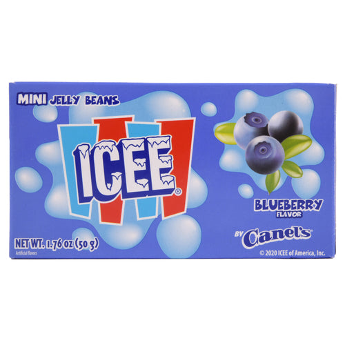 canel s icee blueberry sour jelly beans disp 1.7-oz -- 9 per box