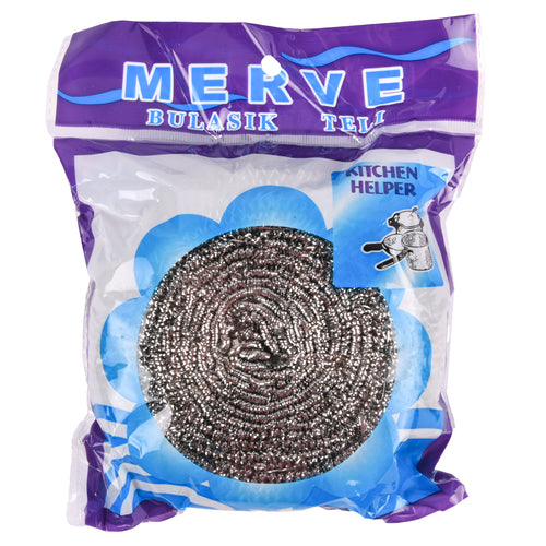 merve stain steel scrubber wide 1pk -- 12 per box