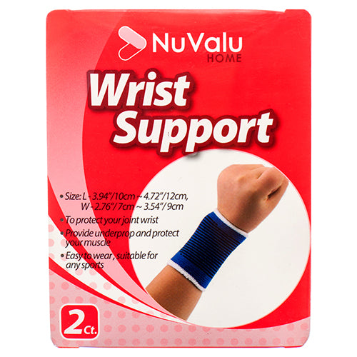 elastic support wrist - nuvalu -- 24 per box