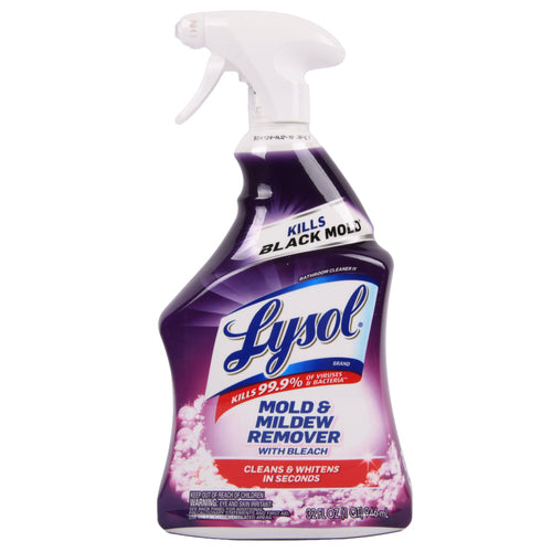 lysol bathroom cleaner mold mildew remover 32 oz -- 12 per case